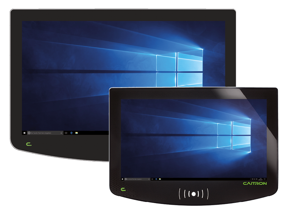 [01001766] 17" P-terminal Caitron CS17 Edelstahl